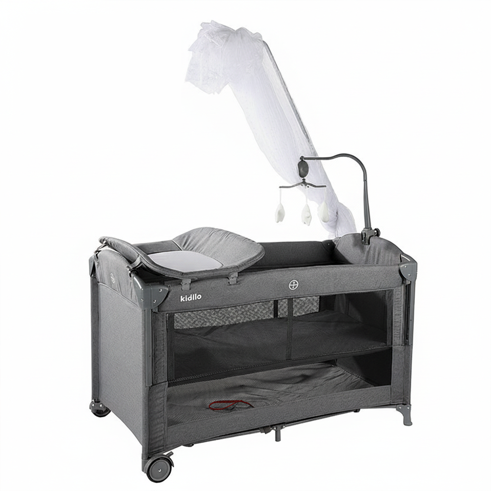 سرير متعدد الوظائف مع حباسة