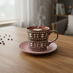 طقم فناجين بتصميم كامل