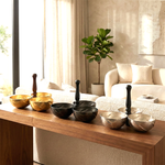 وعاء تقديم ثلاثي