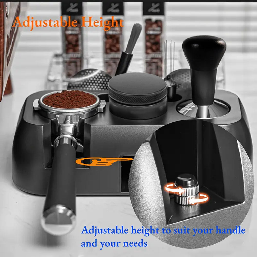 محطة دك الأسبريسو مع فلاتر القهوة