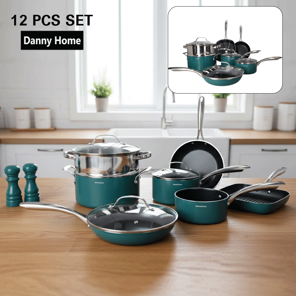 طقم أواني فاخر للطهي