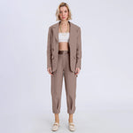 جاكيت نسائي بحزام