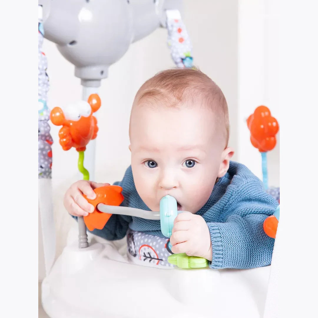 نطاطية للأطفال مع موسيقى وأضواء