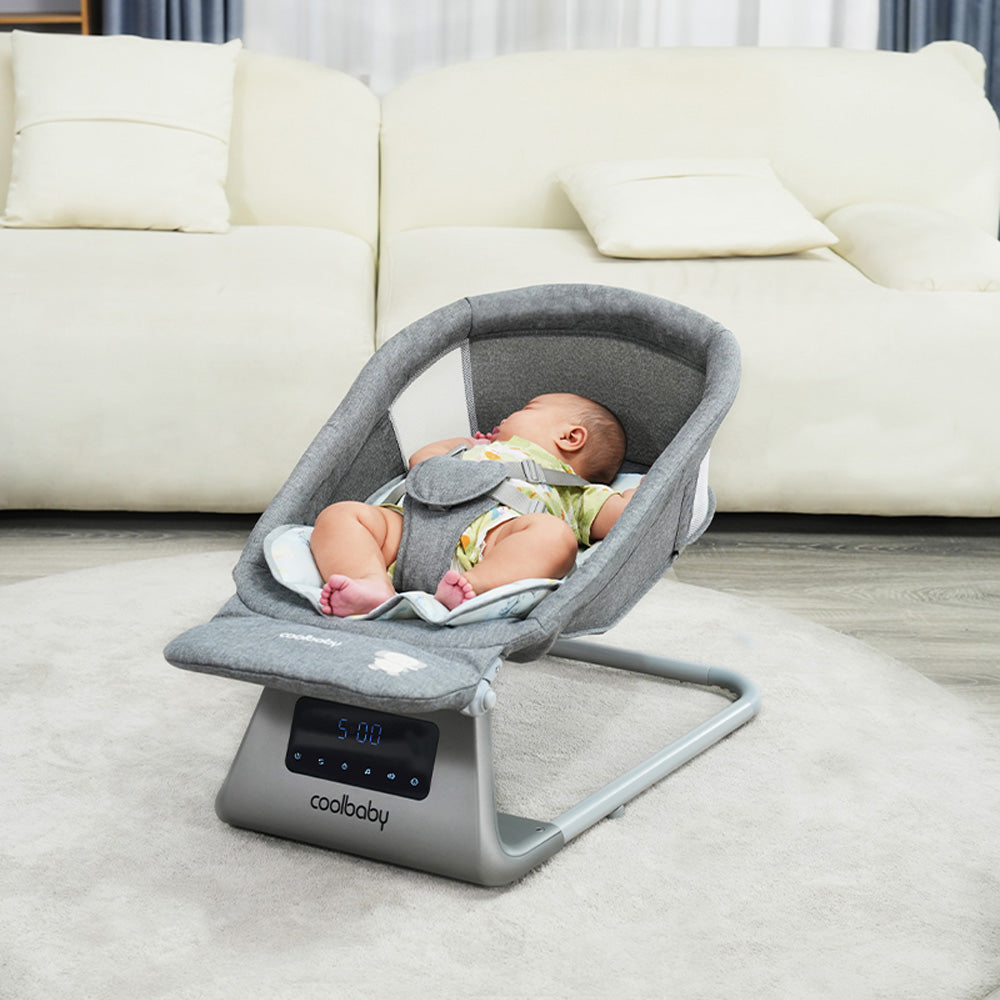 كرسي هزاز ذكي مع نظام موسيقى