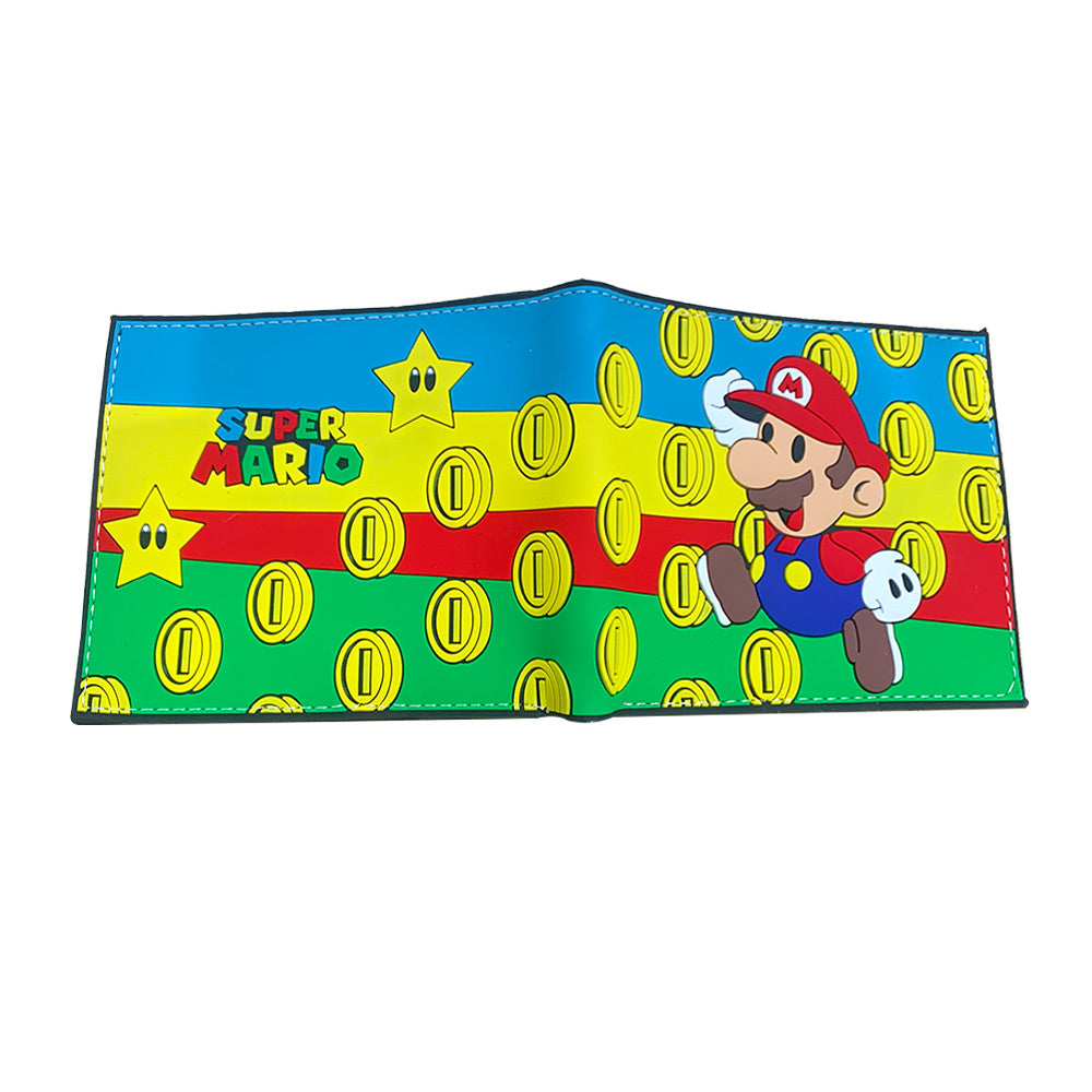 محفظة من جلد البولي يوريثان بطبعة سوبر ماريو 26