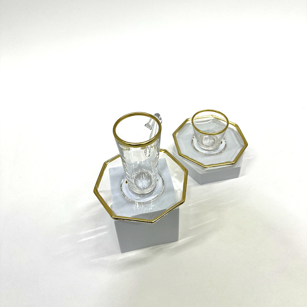 طقم استكانة وفنجان 18قطعة