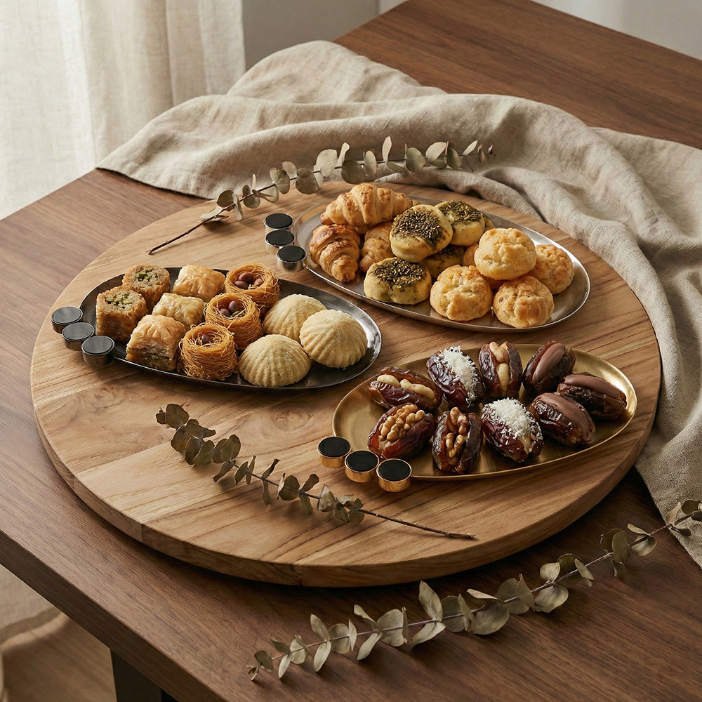 صينية تقديم بيضاوية صغير