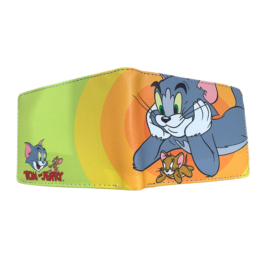 محفظة جلد PU بطبعات توم وجيري 3