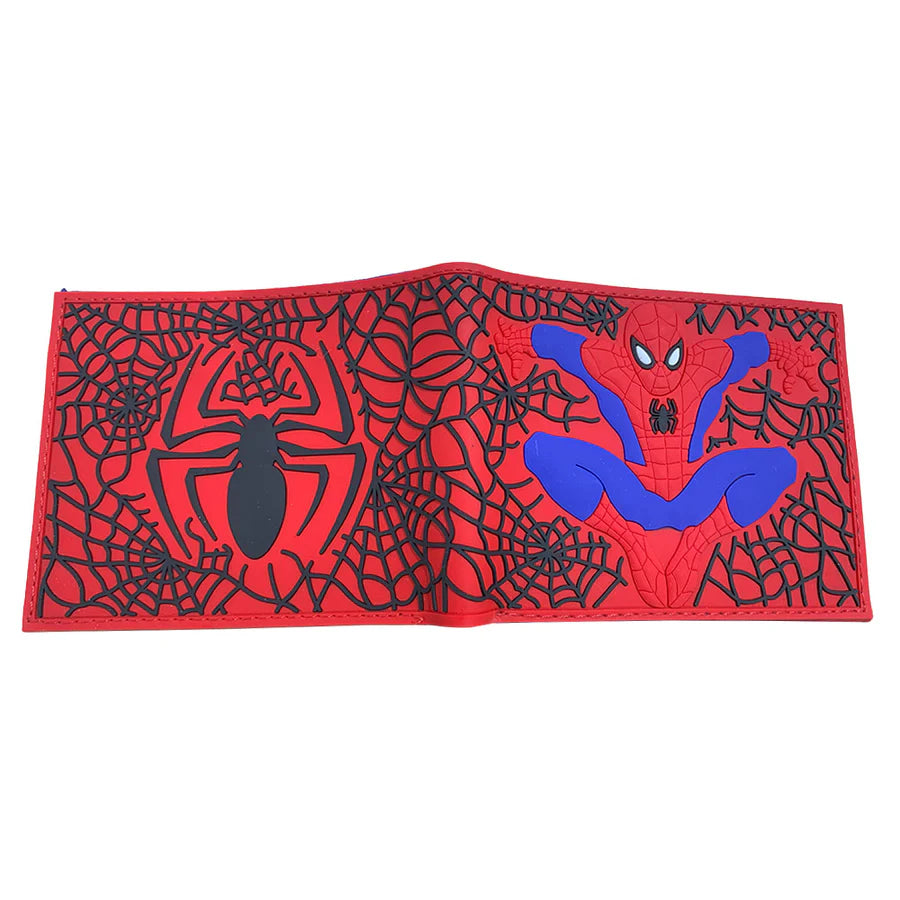 محفظة جلد PU مطبوعة موديل سبايدرمان موديل 45