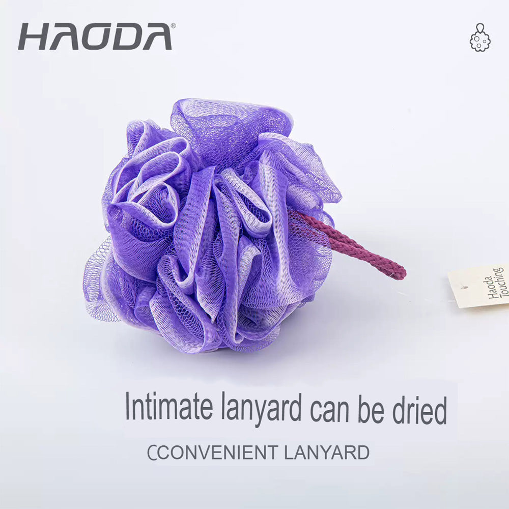 ليفة استحمام شبكية ملونة