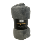 بطانية قطيفة فاخرة بنعومة كثيفة