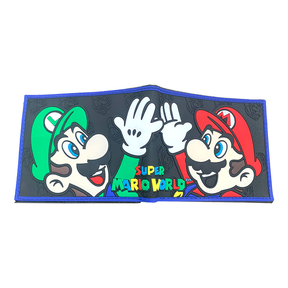 محفظة من جلد البولي يوريثان بطبعة سوبر ماريو ولويجي 22