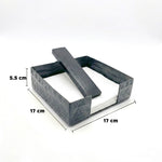 حامل مناديل مربع أنيق