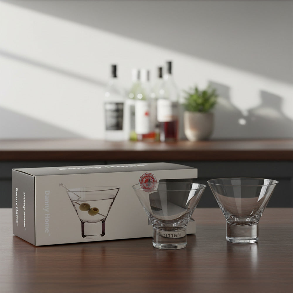 طقم أكواب قطعتين 9 سم