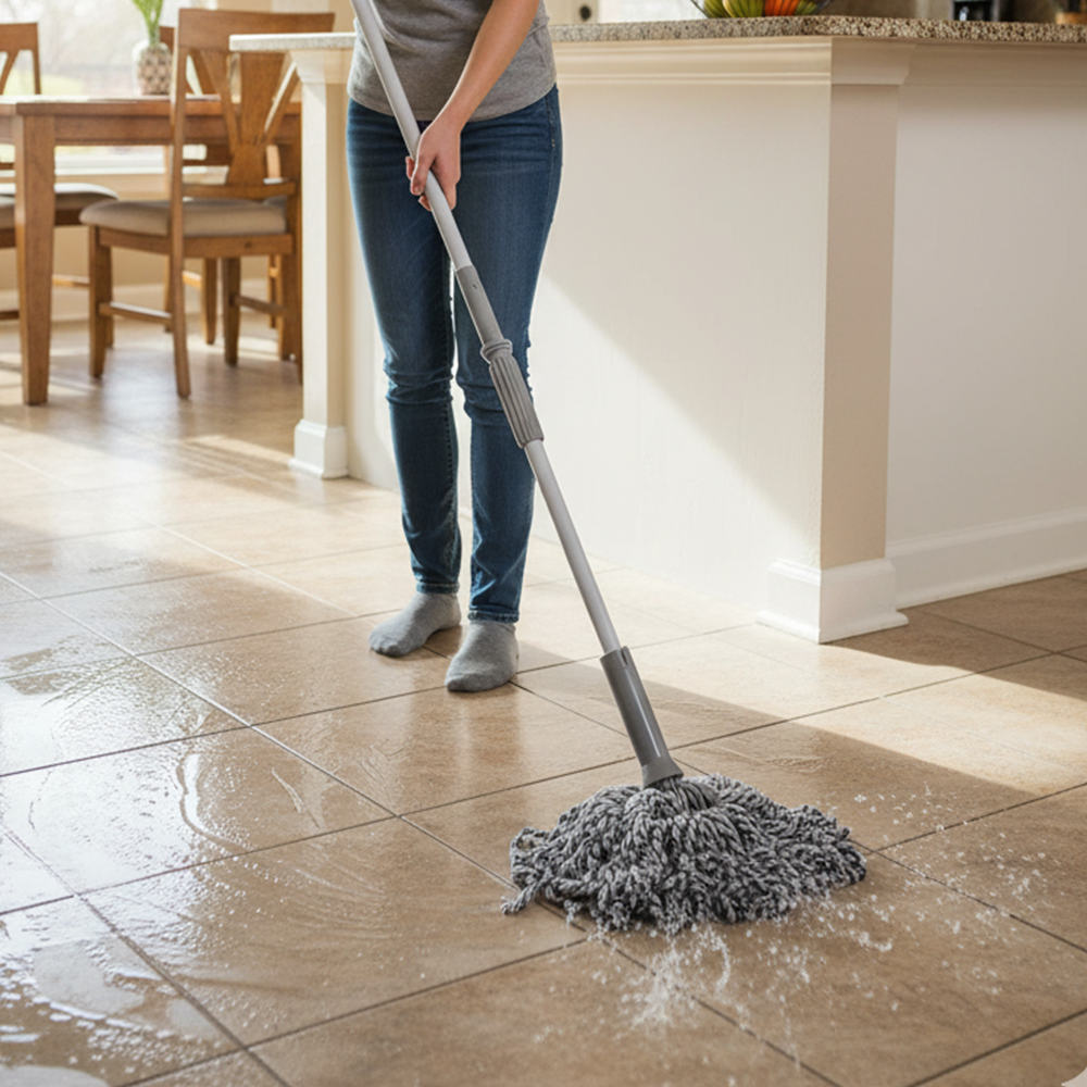 ممسحة بخاصية العصر الذاتي