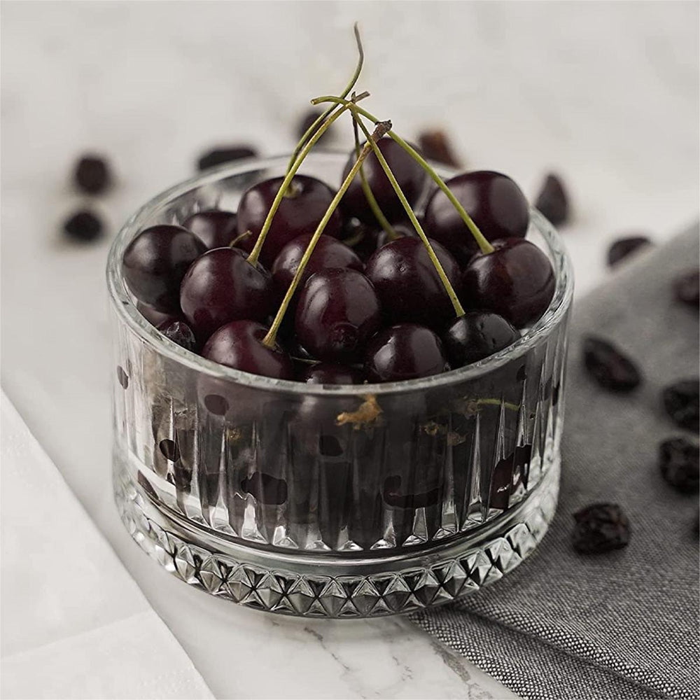 وعاء حلوى كريستالي كلاسيكي – 6 قطع * 250 مل