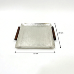 صينية تقديم صغيرة مربعة