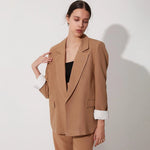 جاكيت نسائي بكفة كم