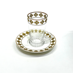 طقم استكانة وفنجان 18قطعة