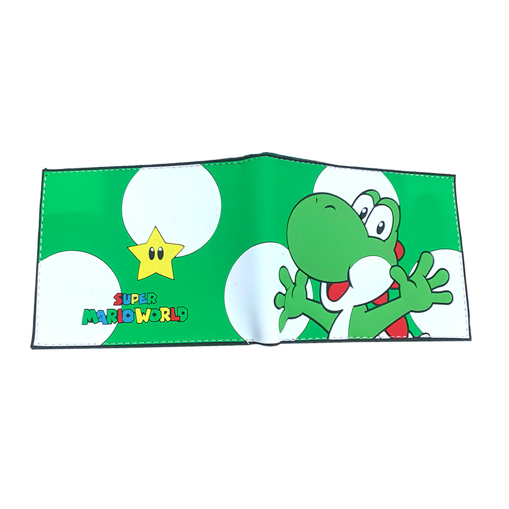 36محفظة جلد PU بطبعة سوبر ماريو يوشي