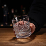 كأس كريستالي مقطوع بالماس