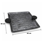 صينية تقديم مربعة-كبير