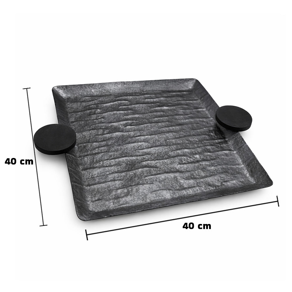 صينية تقديم مربعة-كبير