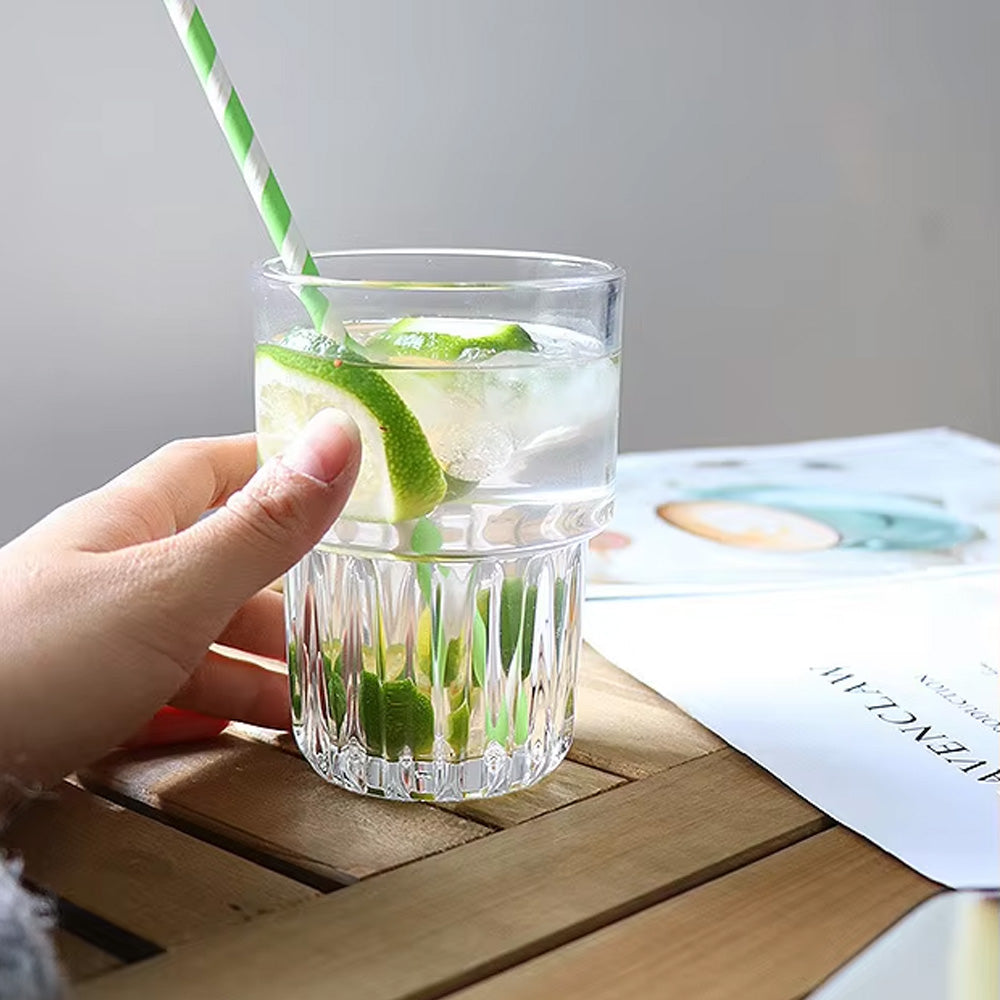 كوب شرب كريستالي كلاسيكي – 6 قطع * 330 مل