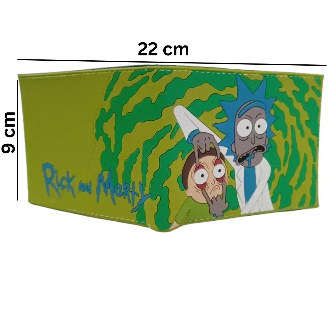 محفظة جلدية صدمت ريك ومورتي 11