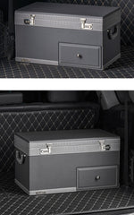 صندوق تخزين للسيارة بسعة تخزين كبيرة