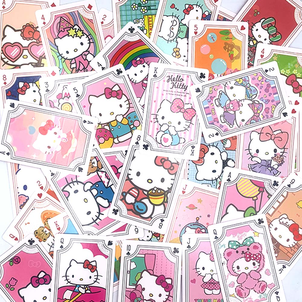 Anime Poker Cards Set 54 sheets