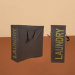 سلة غسيل قابلة للطي بمقبض، الموديل: 4