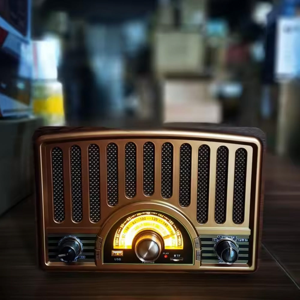 راد ريترو متعدد مكبرات الصوت مع بلوتوث،