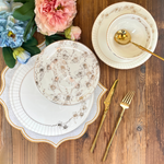 طقم أطباق مائدة فاخر 24 قطعة