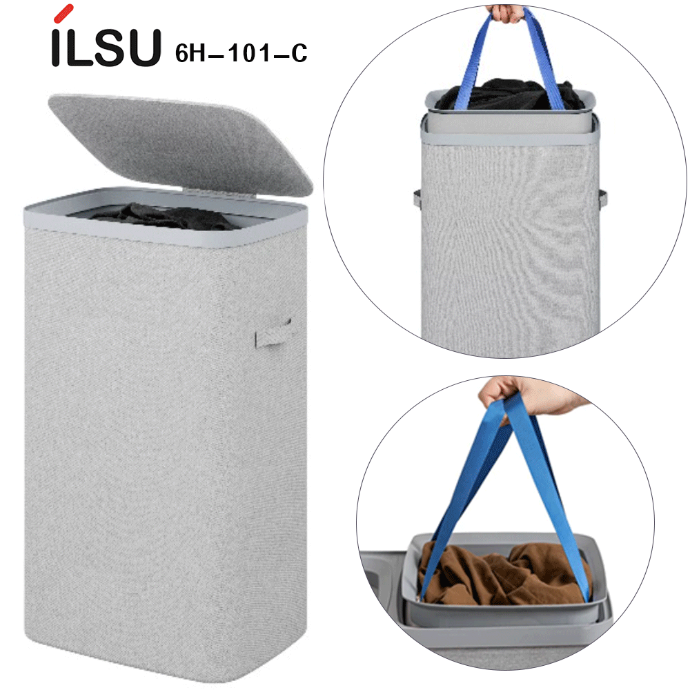 سلة غسيل وحقيبة تخزين