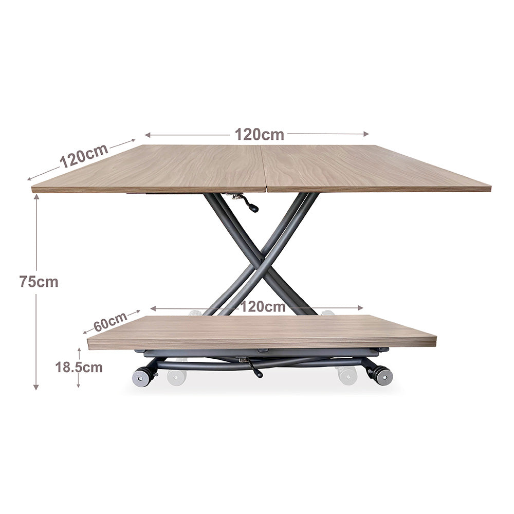 طاولة قابلة للطي والارتفاع