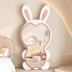 مرآة ديكور لغرفة المعيشة على شكل أرنب