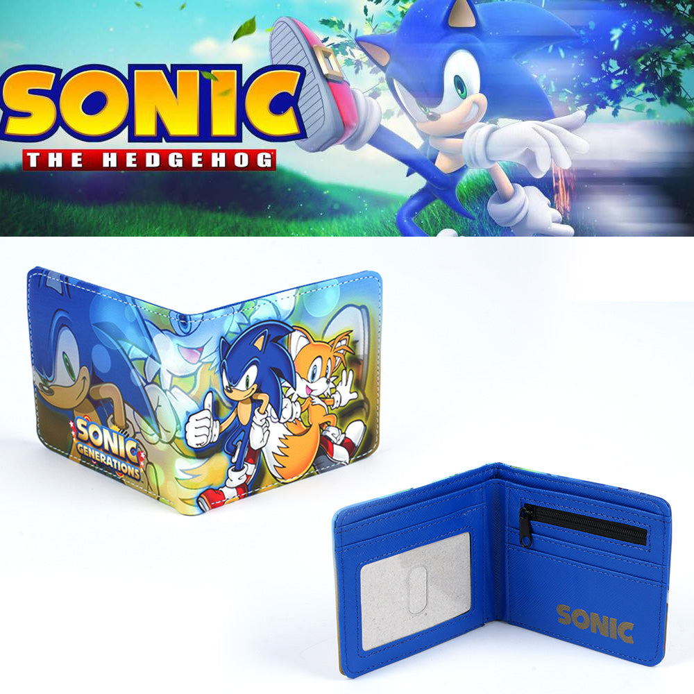 محفظة القنفذ الكرتونية