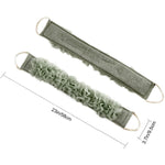 ليفة تقشير الجسم بحزام الظهر