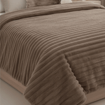 بطانية فاخرة من فرو الأرنب