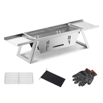 شواية باربيكيو محمولة قابلة للطي للتخييم