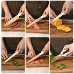 مجموعة سكاكين المطبخ