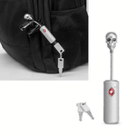 قفل أمتعة السفر المعدني