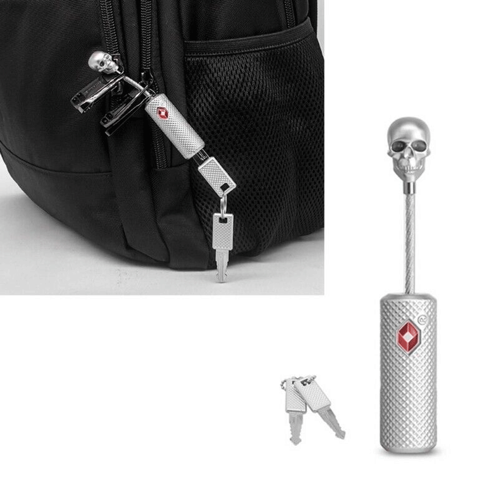 قفل أمتعة السفر المعدني