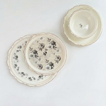 طقم أطباق مائدة فاخر 24 قطعة