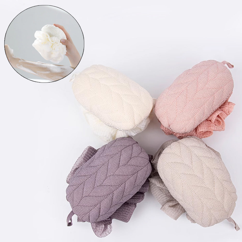 ليفة استحمام مزدوجة الطبقات