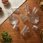 طقم استكانة وفنجان 18قطعة