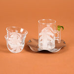 طقم استكانه وفناجين18ق نخله