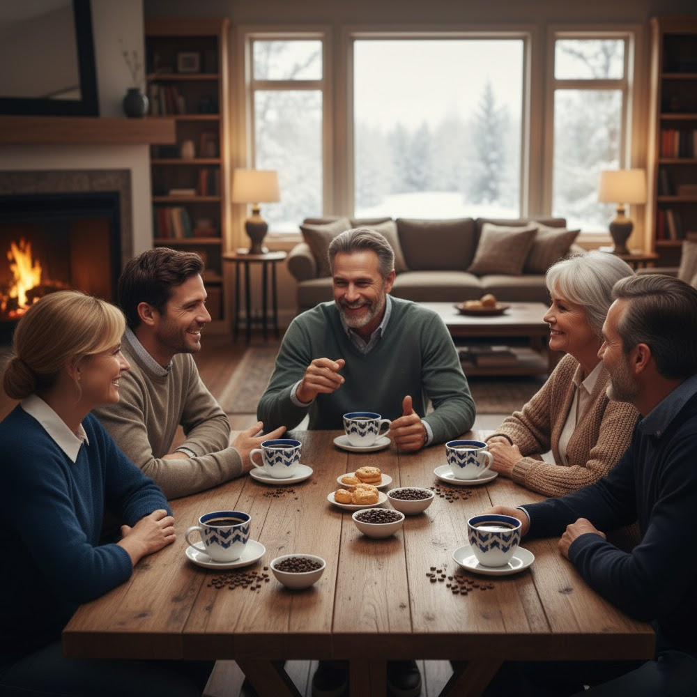 طقم فناجين مع صحون 12 قطعة 270 مل