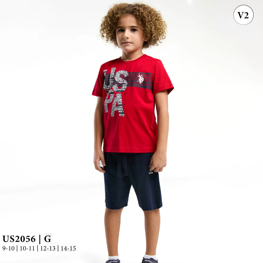 طقم ولادى شورت